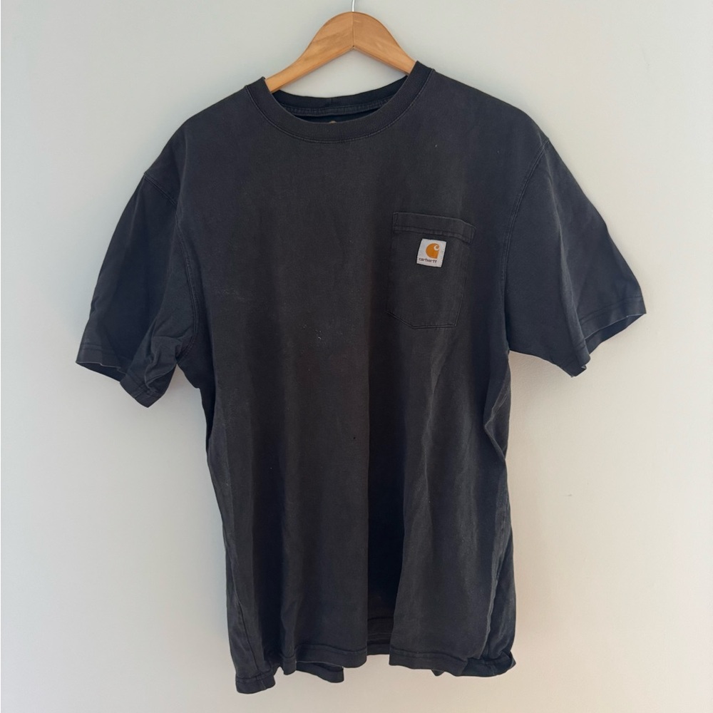 Carhartt Men's Dark Gray Short Sleeve Tee